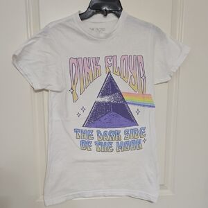 Pink Floyd White Cotton Tee